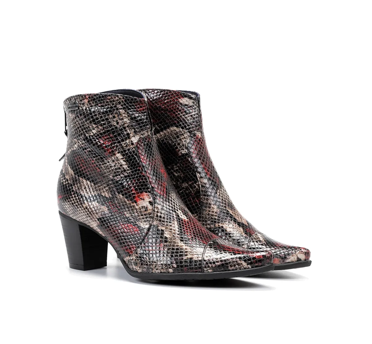Fluchos Deisy D6034 tronchetti multicolor tacco medio