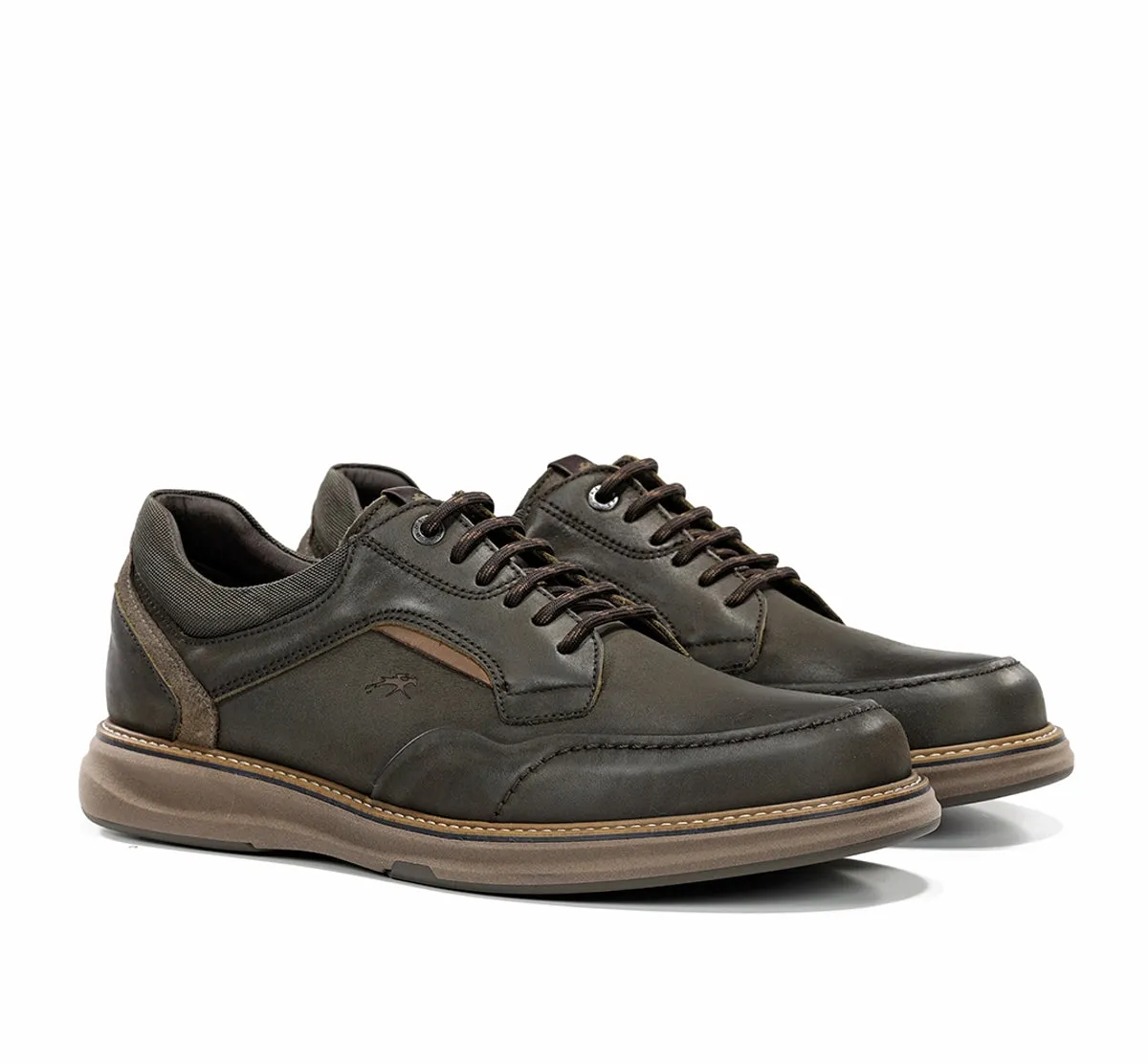 Fluchos Dalton F2509 scarpe uomo verdi pelle