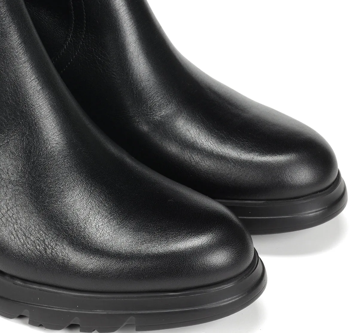 Fluchos Mellea F1529 stivaletto nero con zeppa