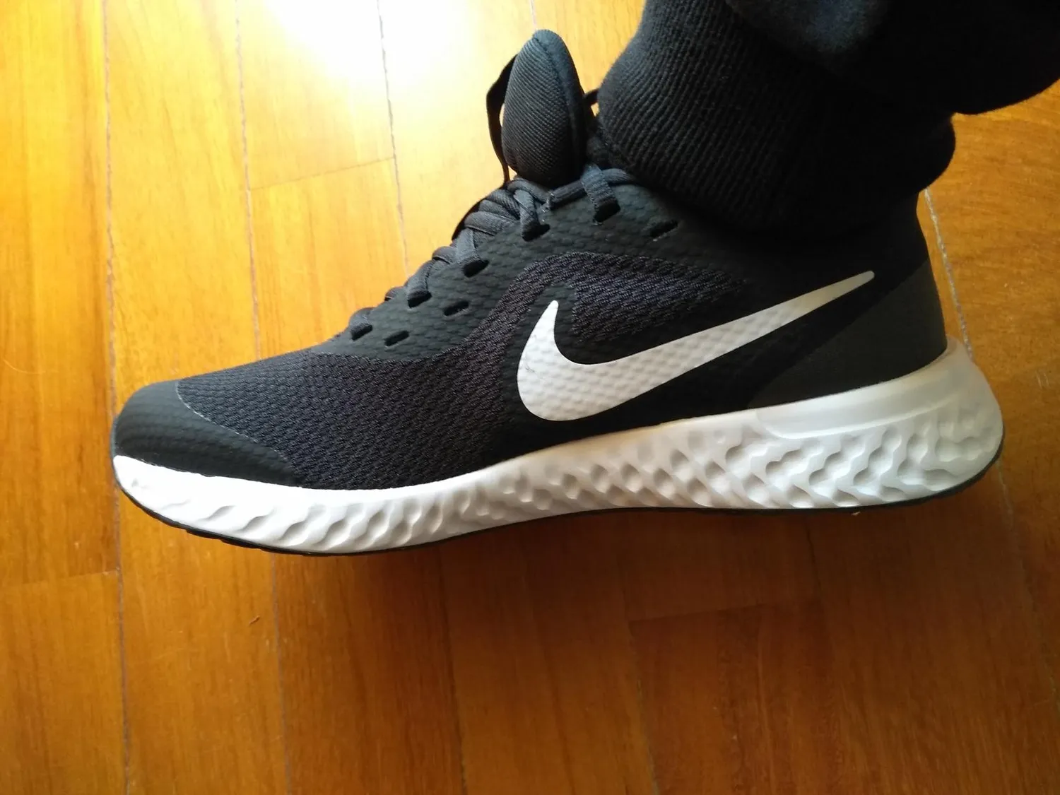 Nike Revolution 5 sneakers bimbi 22 EU blu grigio