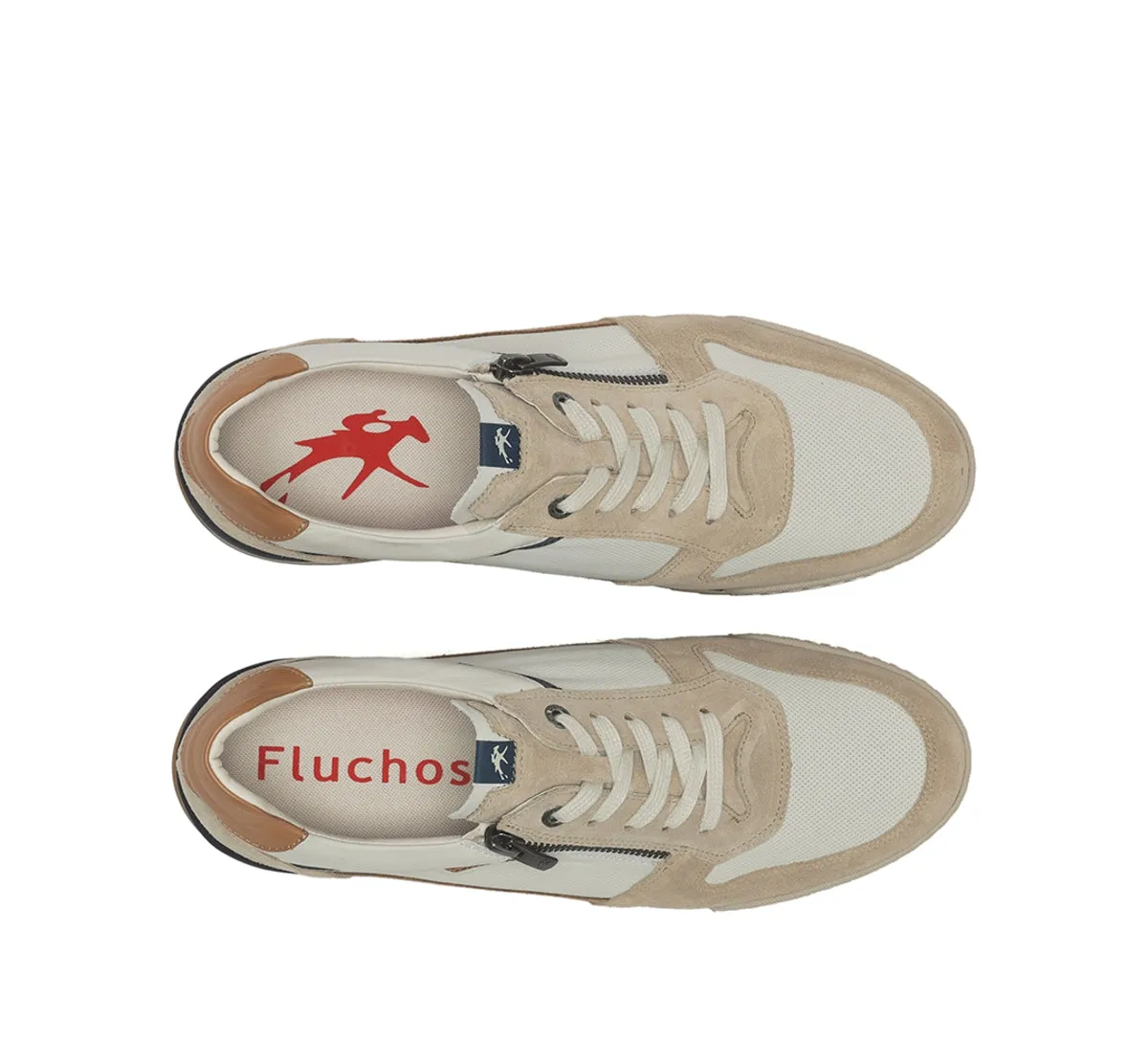 Fluchos Elder F2385 sneakers beige uomo comode