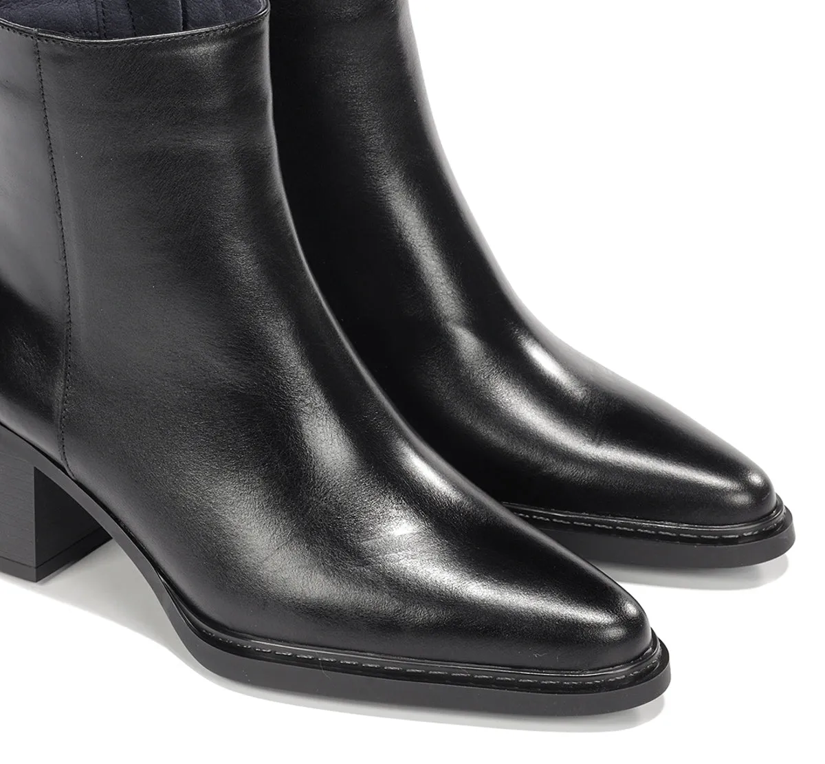 Dorking Tess D9822 stivaletti donna neri tacco