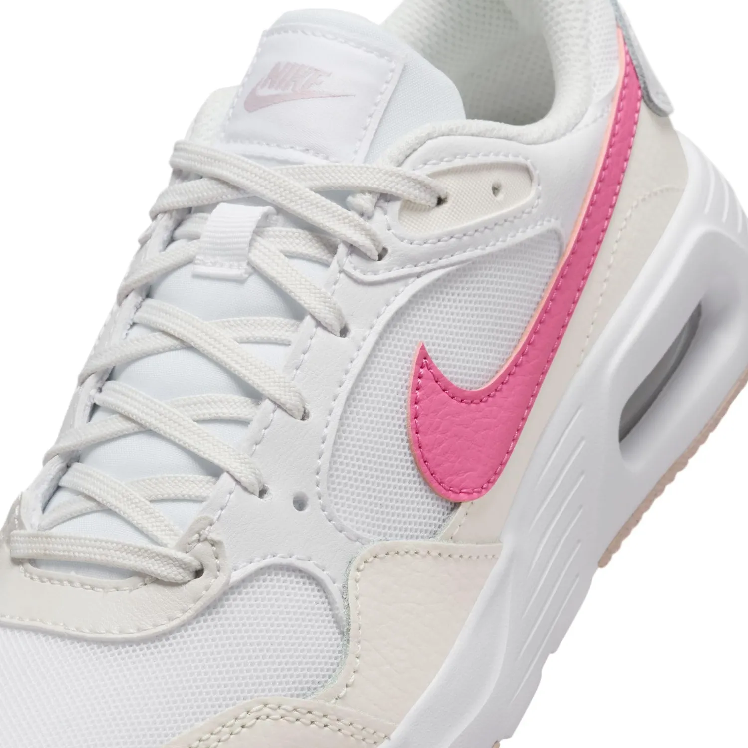 Nike Air Max SC sneakers ragazzo 38 EU bianco rosa