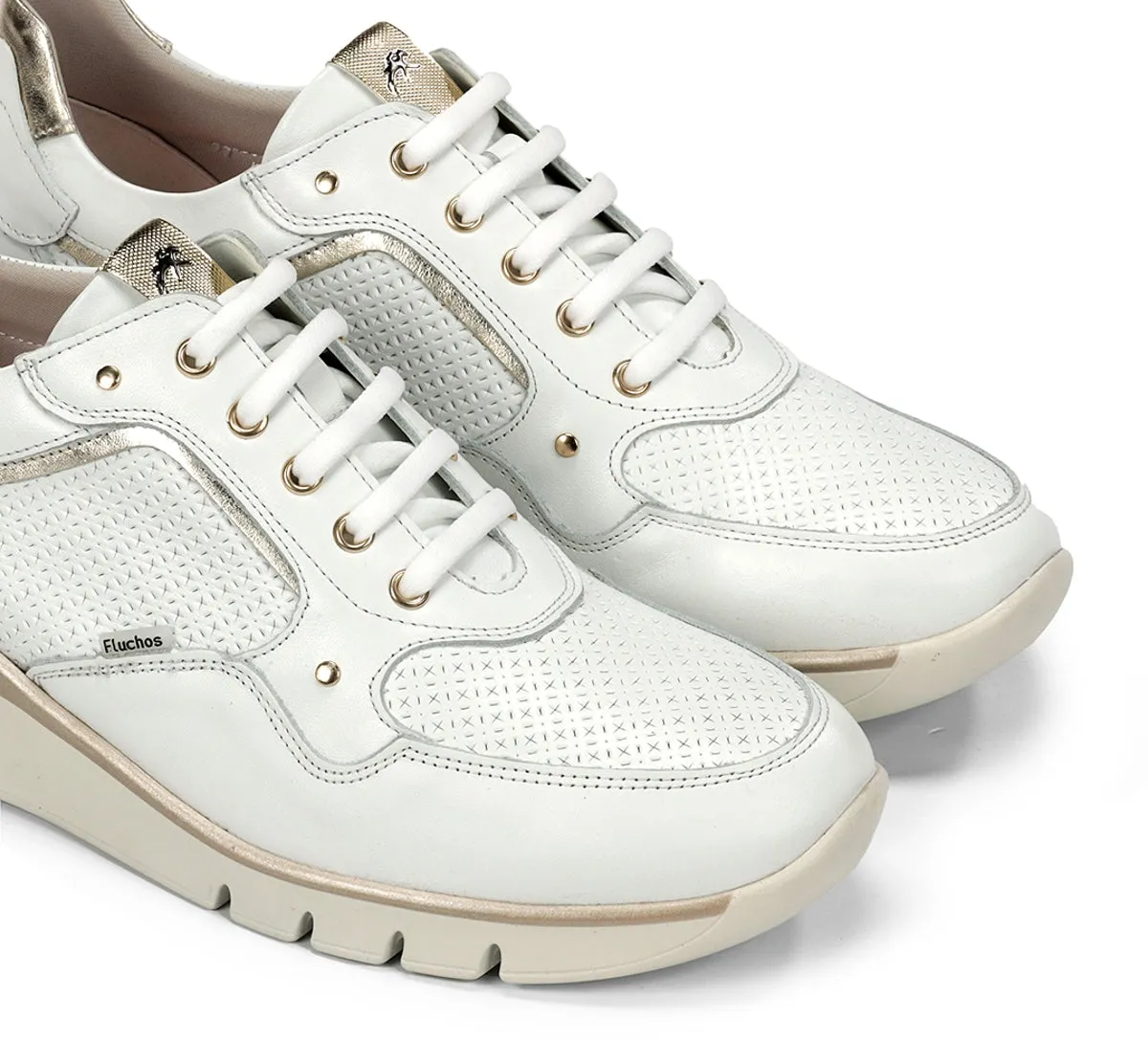 Fluchos Union F2175 sneakers donna bianche casual