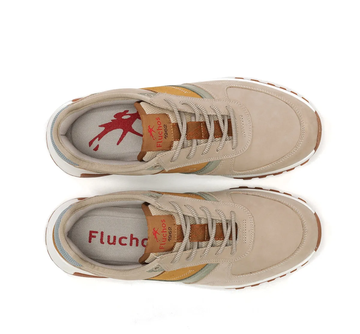 Fluchos Arion F2012 sneakers uomo taupe comfort