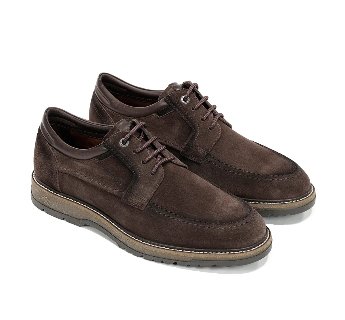 Fluchos Buggy F2320 scarpe uomo marroni eleganti