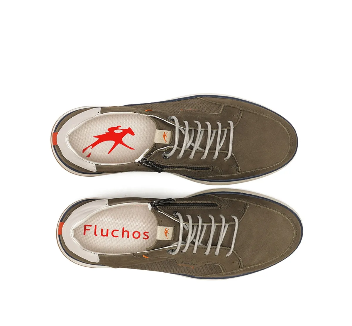 Fluchos Jeff F2211 Sneakers Verdi Eleganti
