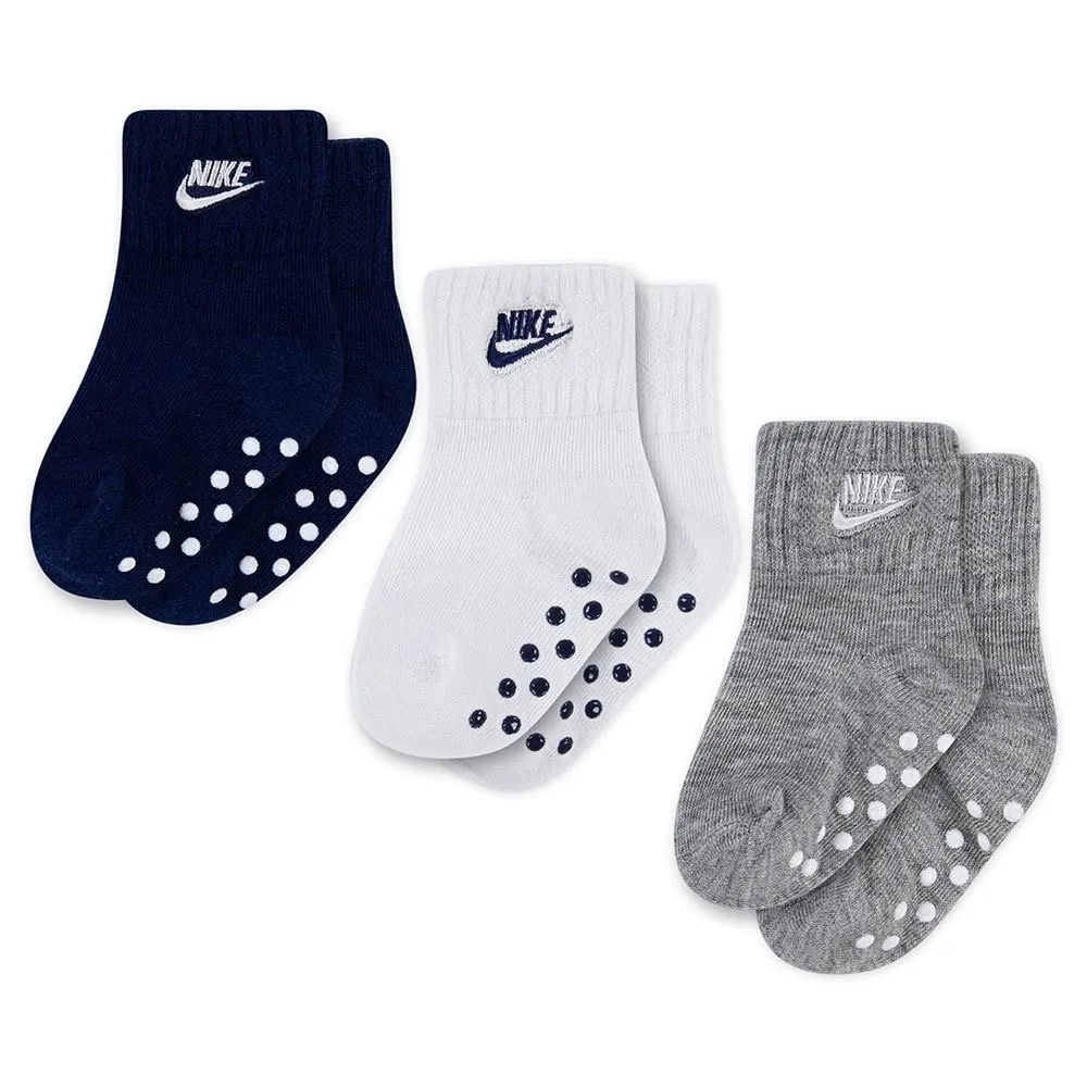 Nike Core Futura Gripper calzini bimbi pack antiscivolo