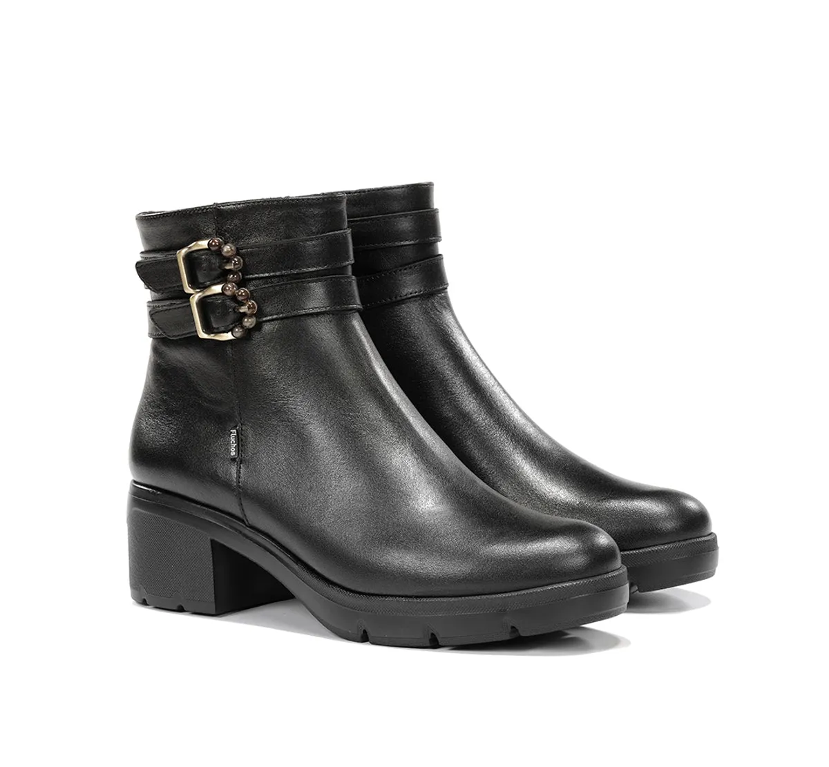 Fluchos Fugaz F2516 Stivaletto Donna Nero Suola Track