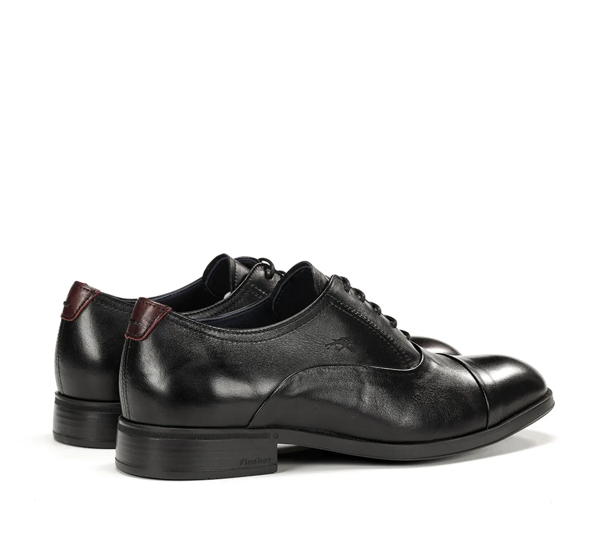 Fluchos Asgard F1837 scarpe uomo nere eleganti