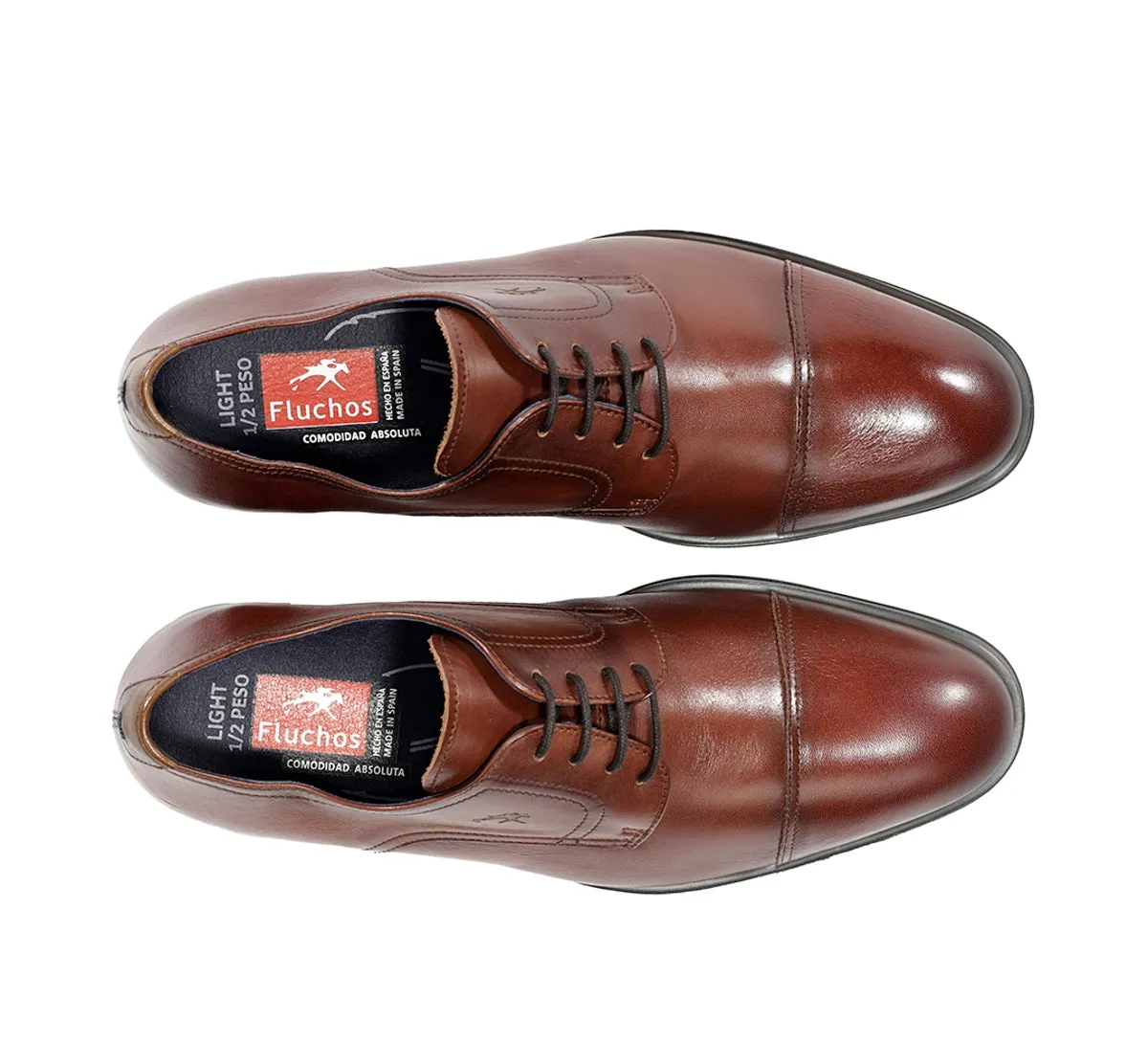 Fluchos Asgard F1885 scarpe uomo marroni pelle