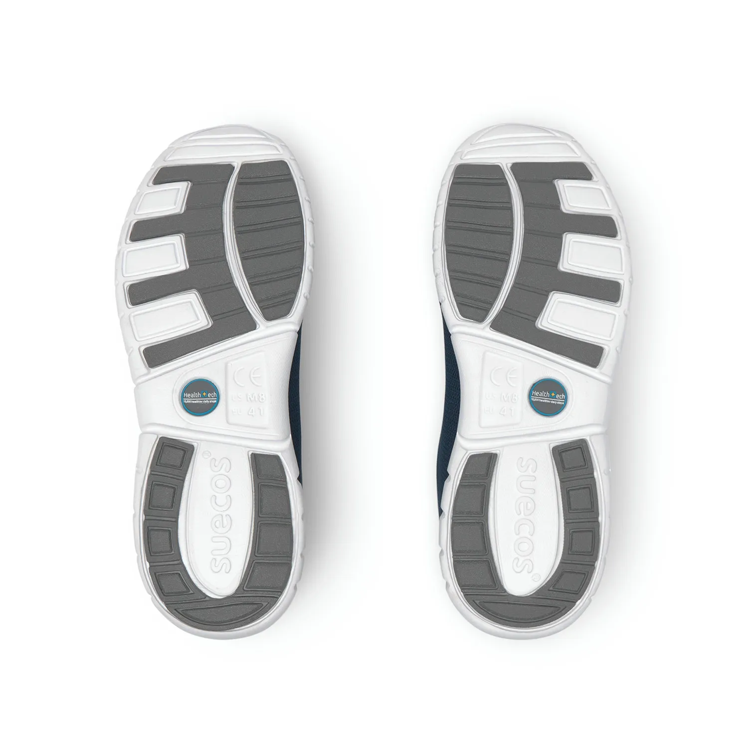 Suecos Alma Ortho scarpe lavoro blu navy plantare