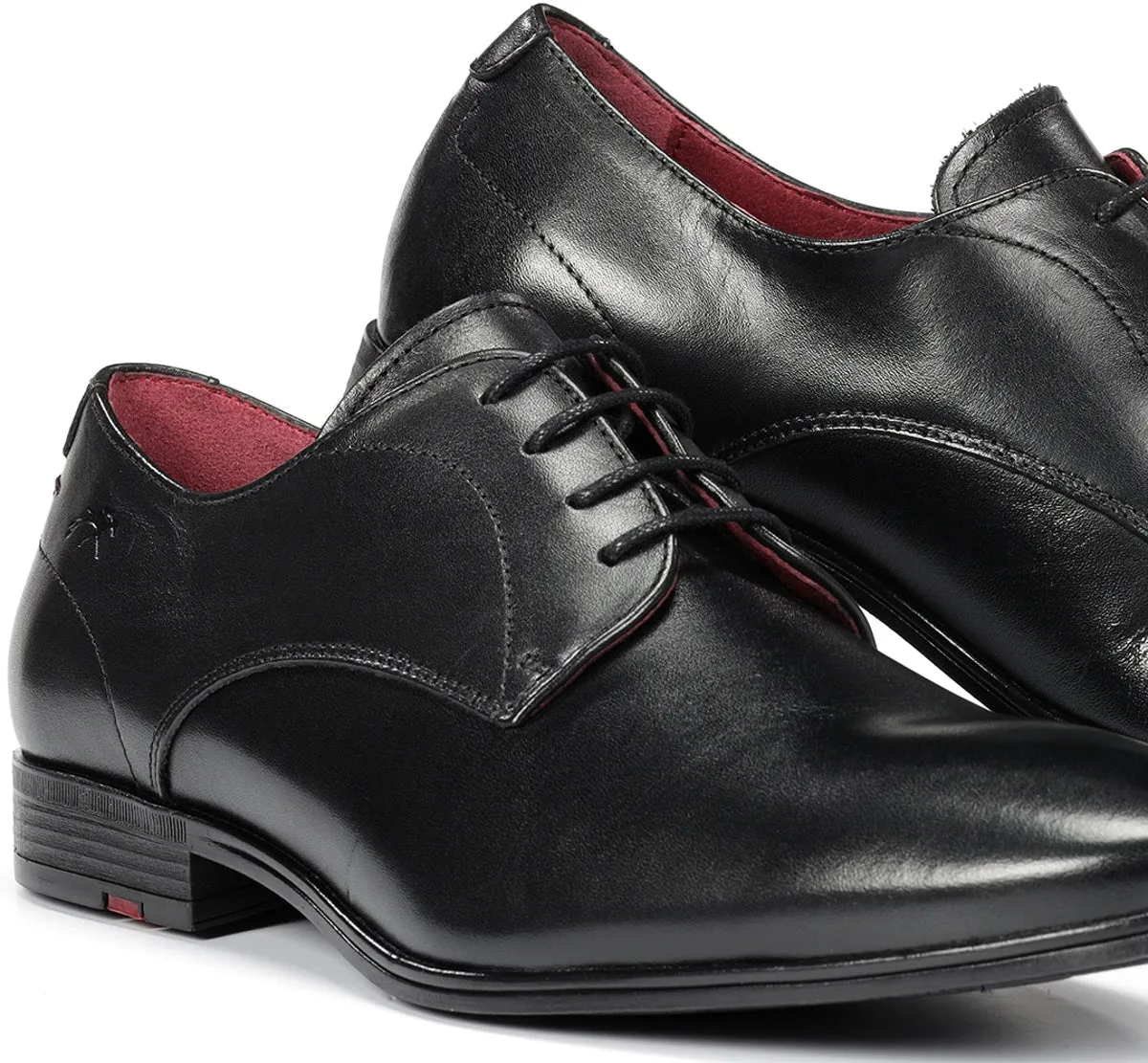 Fluchos Adam F0842 scarpe uomo nere stringate