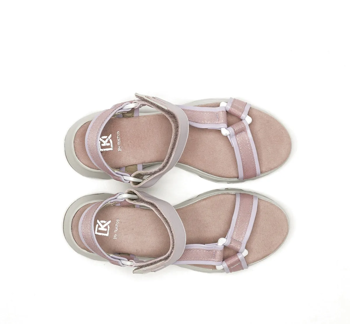 Fluchos Lais D9021 sandali donna viola plateau