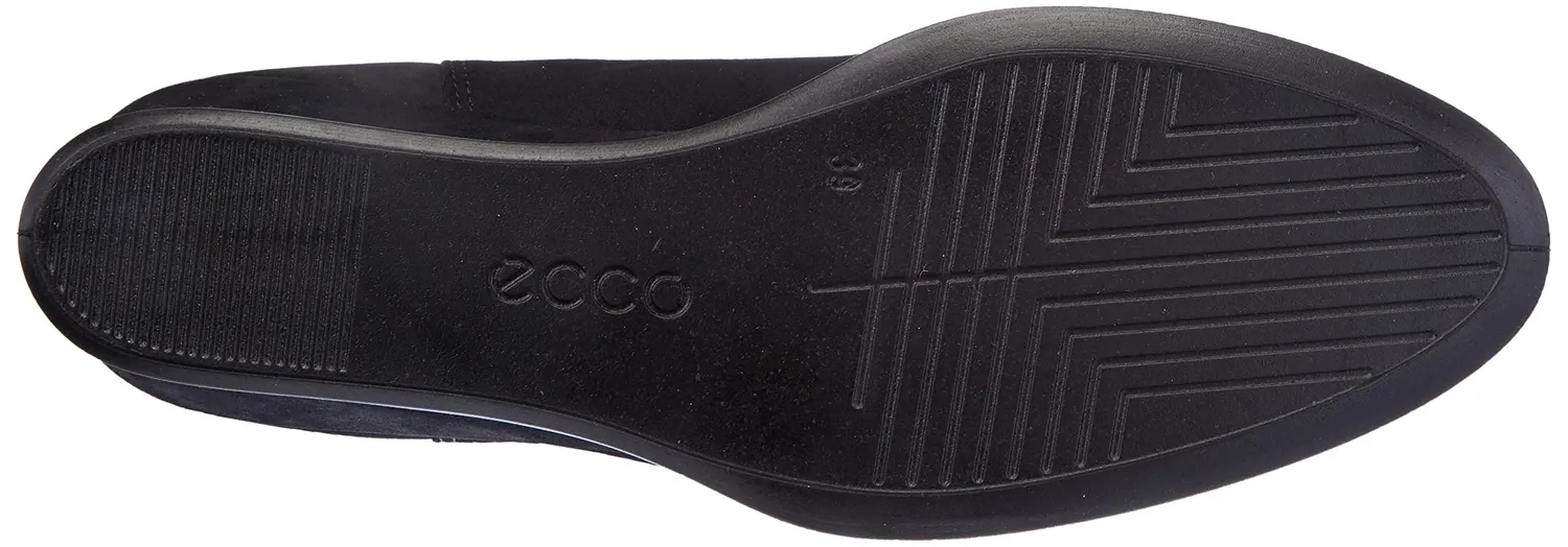 Ecco Shape 45 Wedge stivaletti Chelsea donna nabuk
