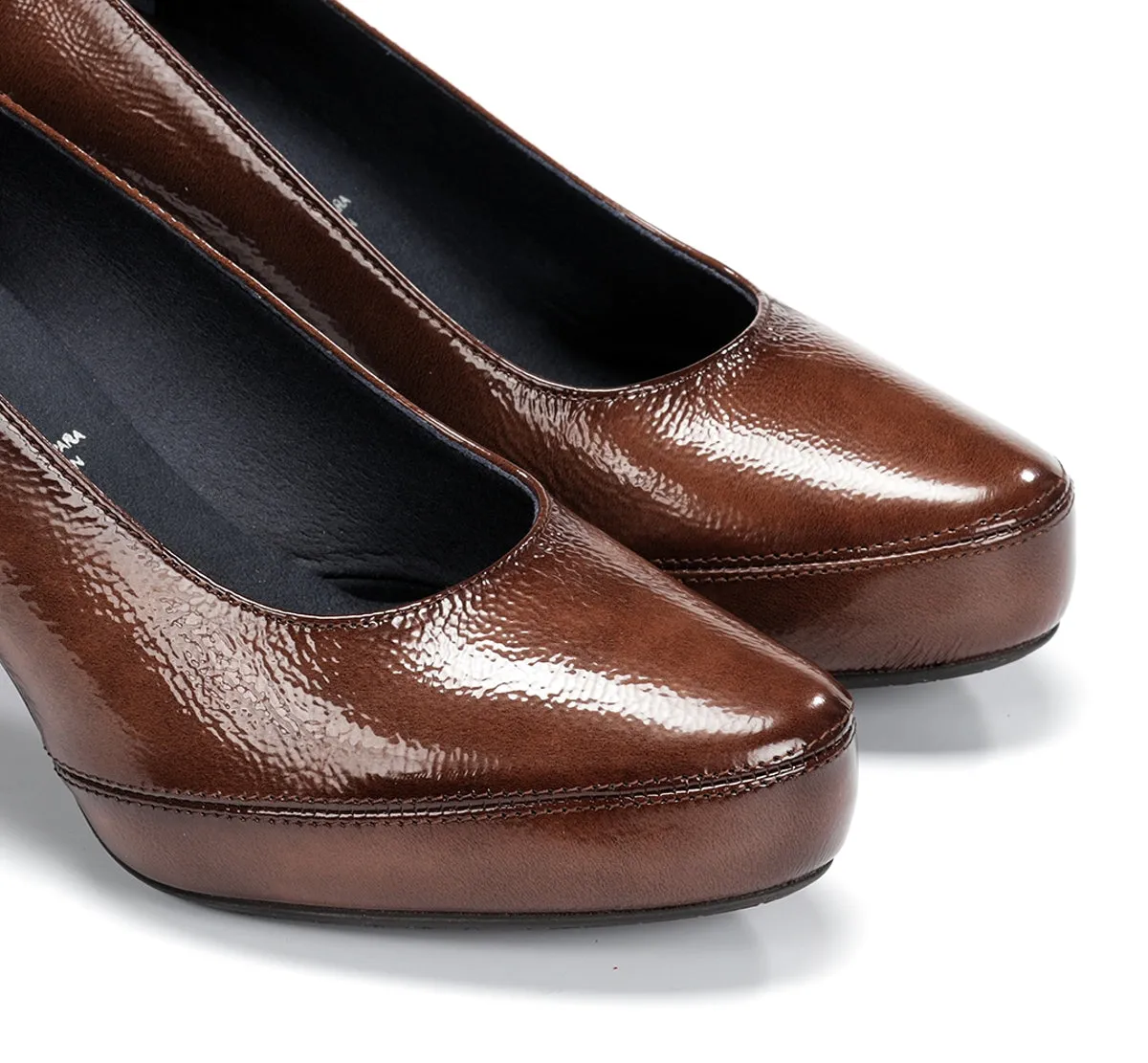 Fluchos Blesa D5794 scarpe donna marrone tacco medio