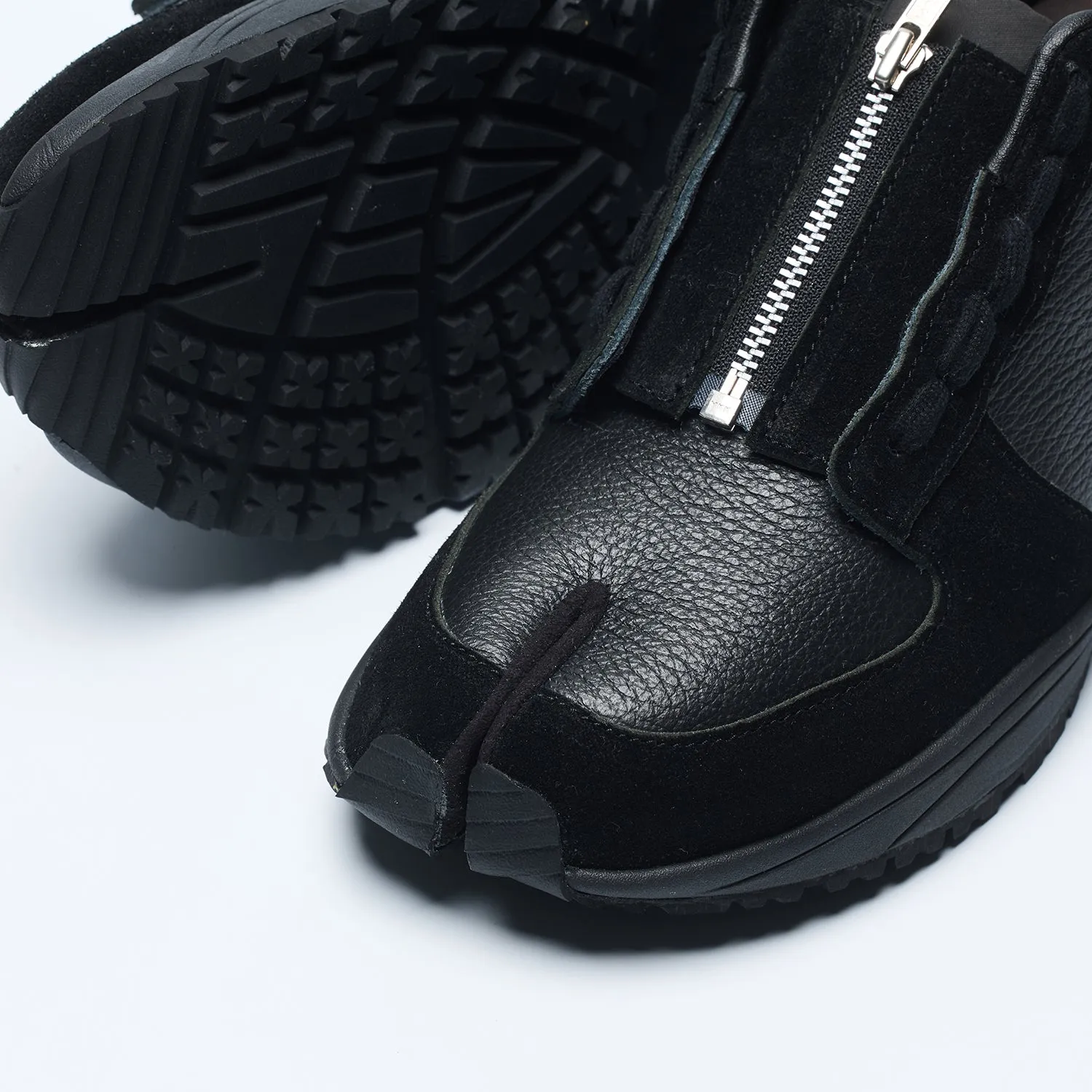 Tabito Zip Tactical Trainer tabito51 sneakers nere pelle