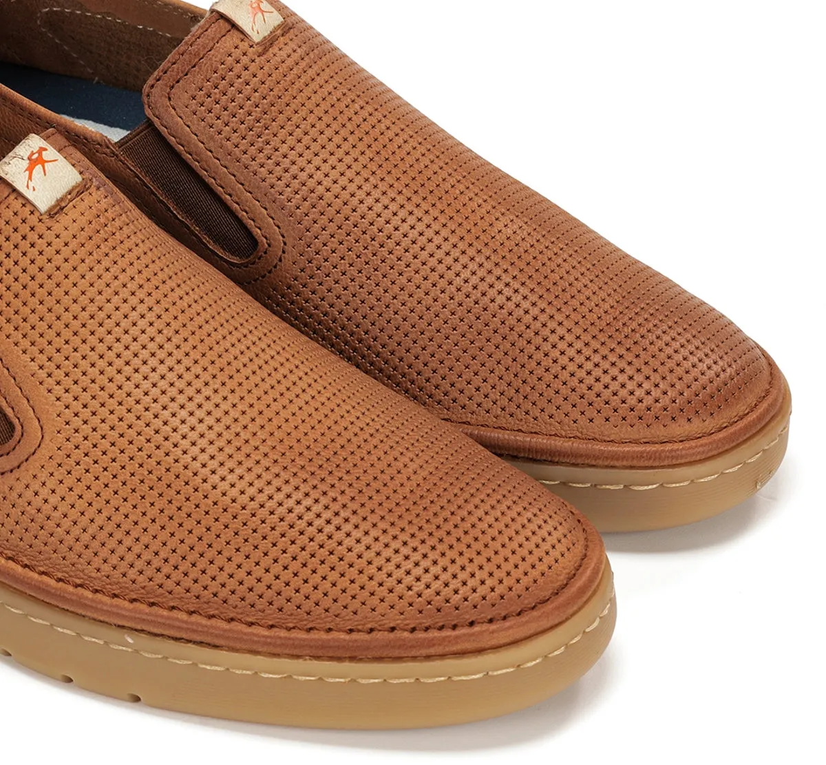 Fluchos Leo F1946 slip on uomo marroni senza lacci