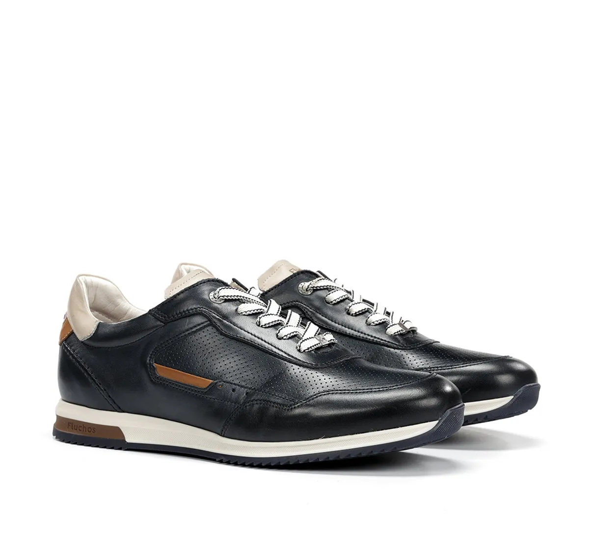 Fluchos Samir F2186 sneakers uomo blu ammortizzate