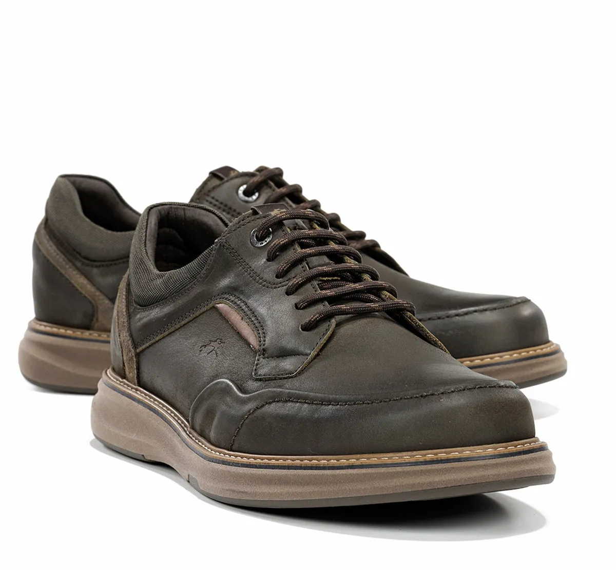 Fluchos Dalton F2509 scarpe uomo verdi pelle