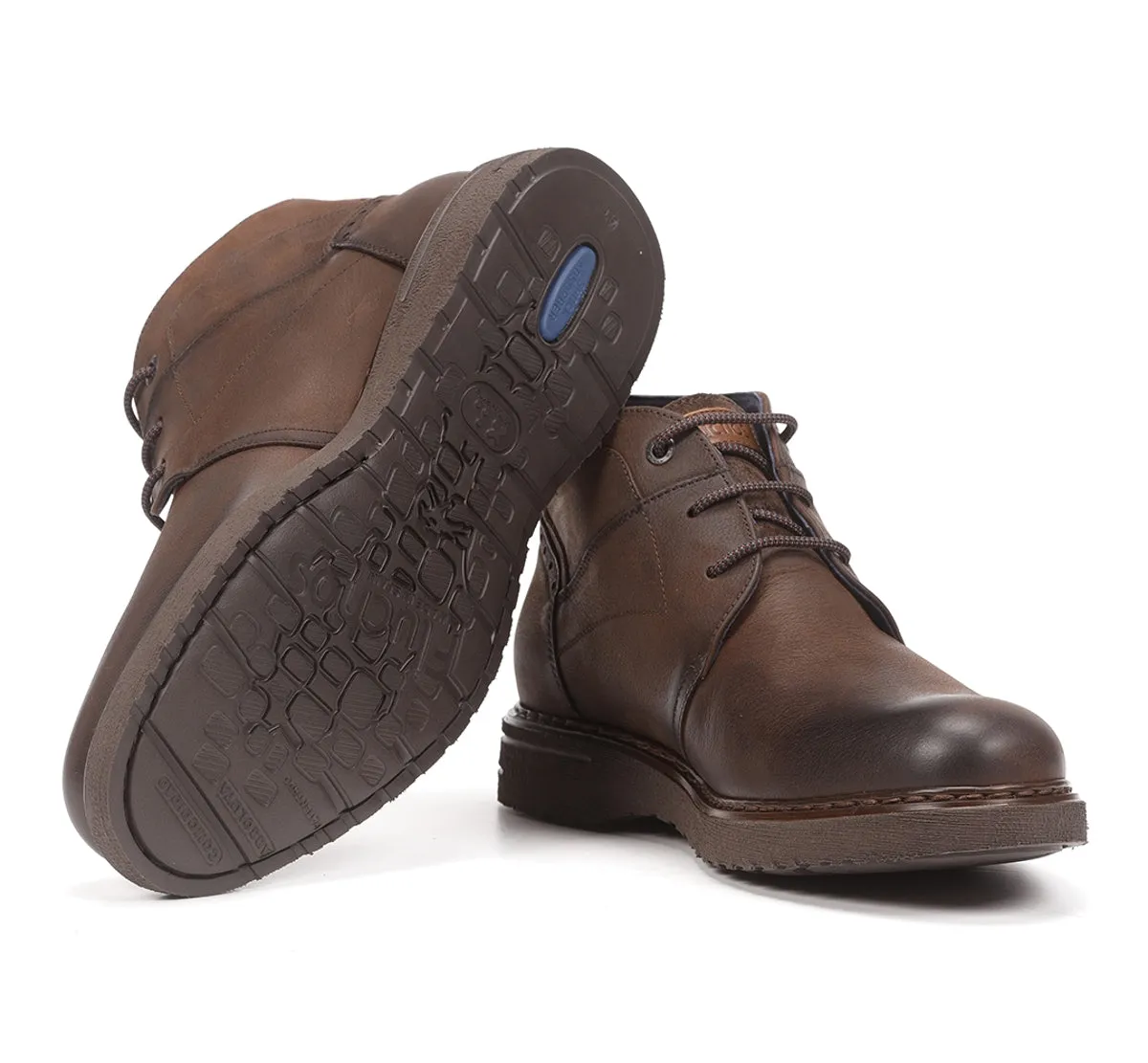 Fluchos Warrior F1241 stivaletti marrone pelle