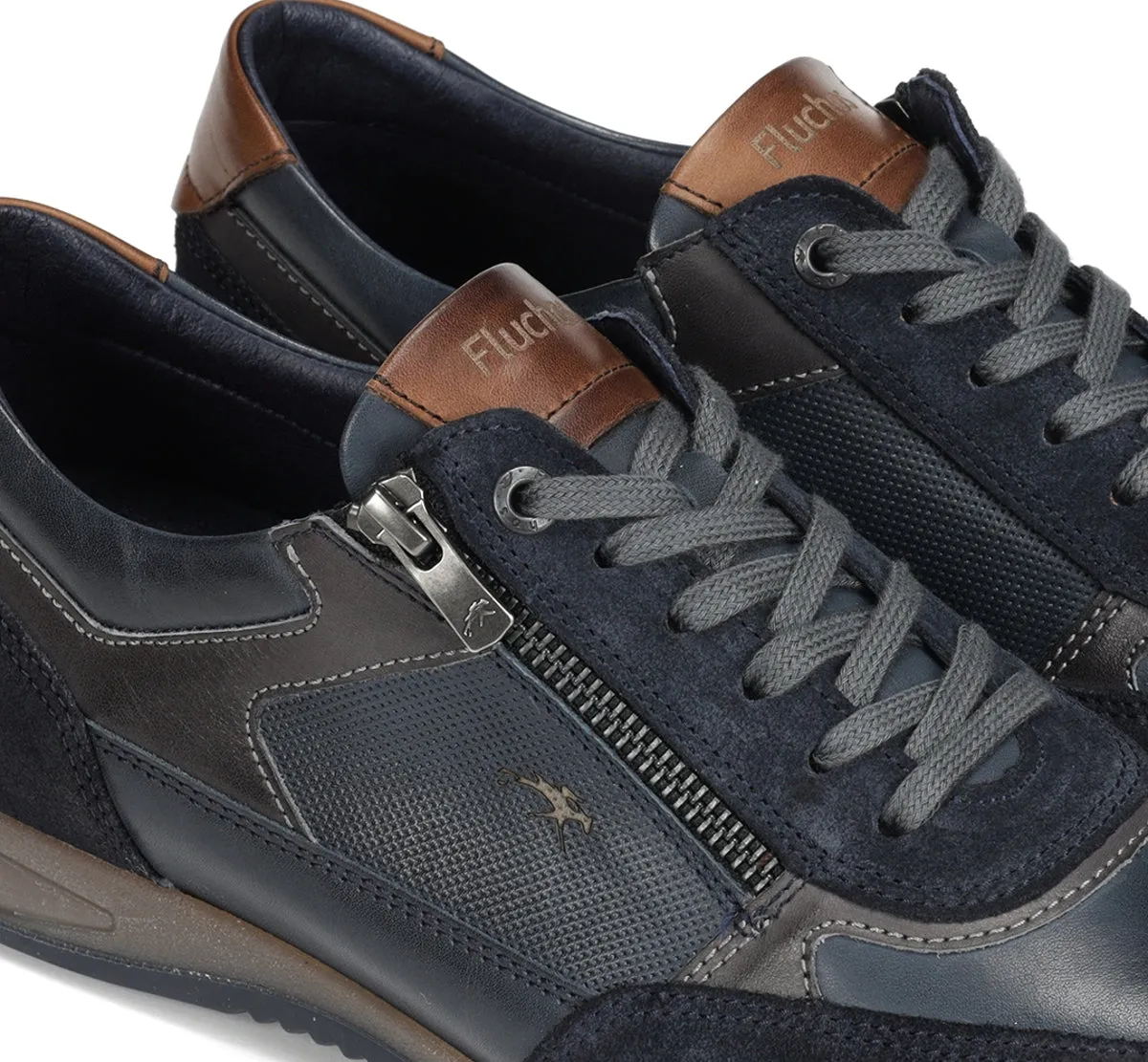Fluchos Daniel F1288 sneakers uomo blu casual