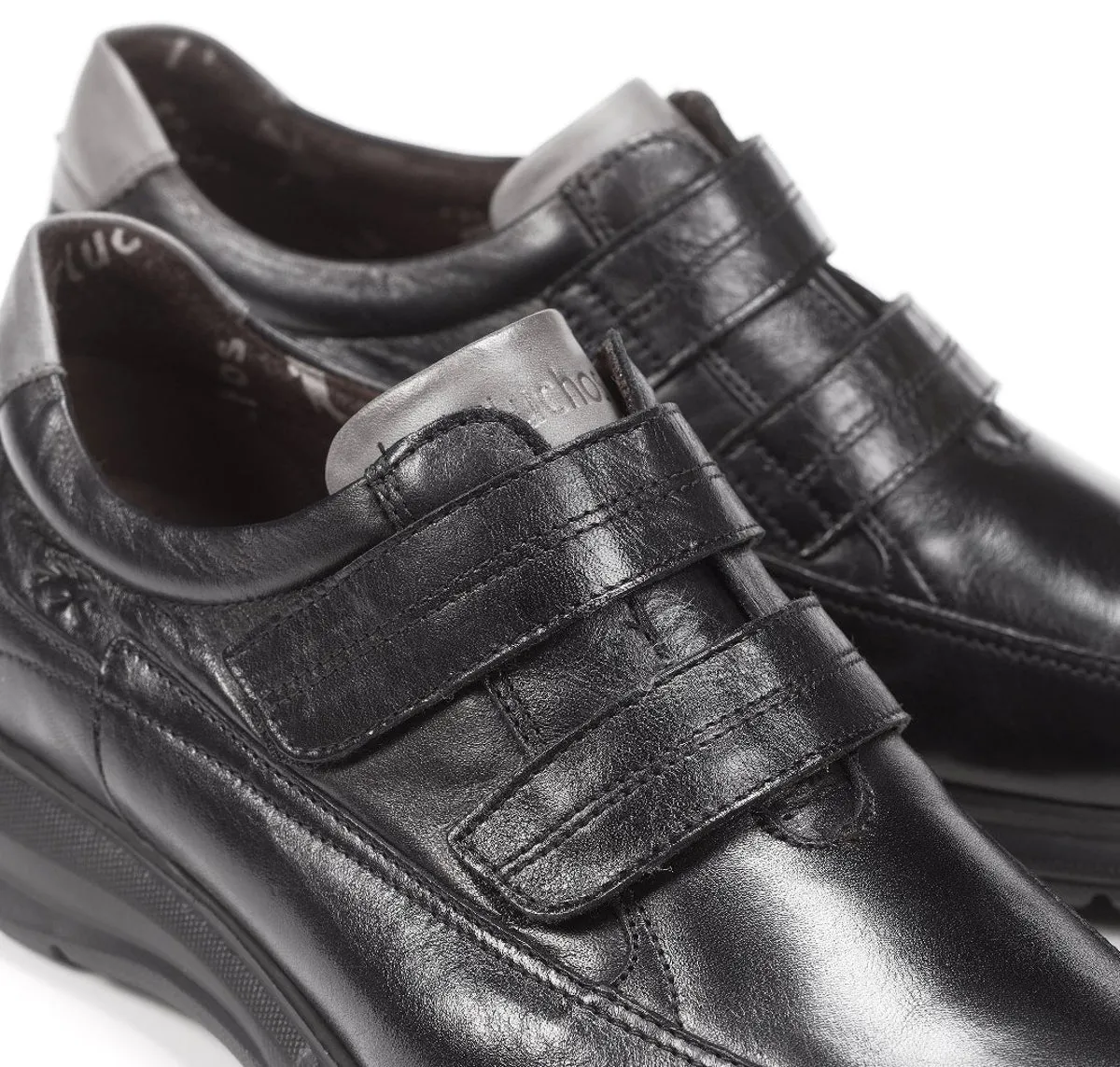 Fluchos Zeta F0608 scarpe uomo nere classiche