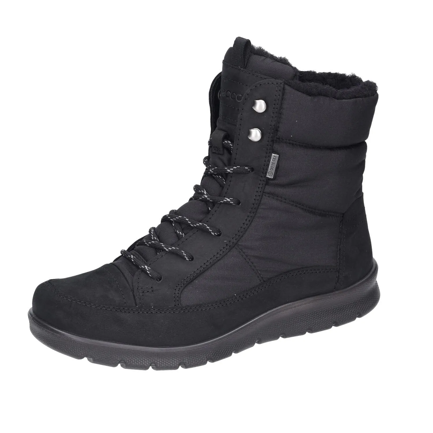 Ecco Babett stivaletti 35 EU nero pelle