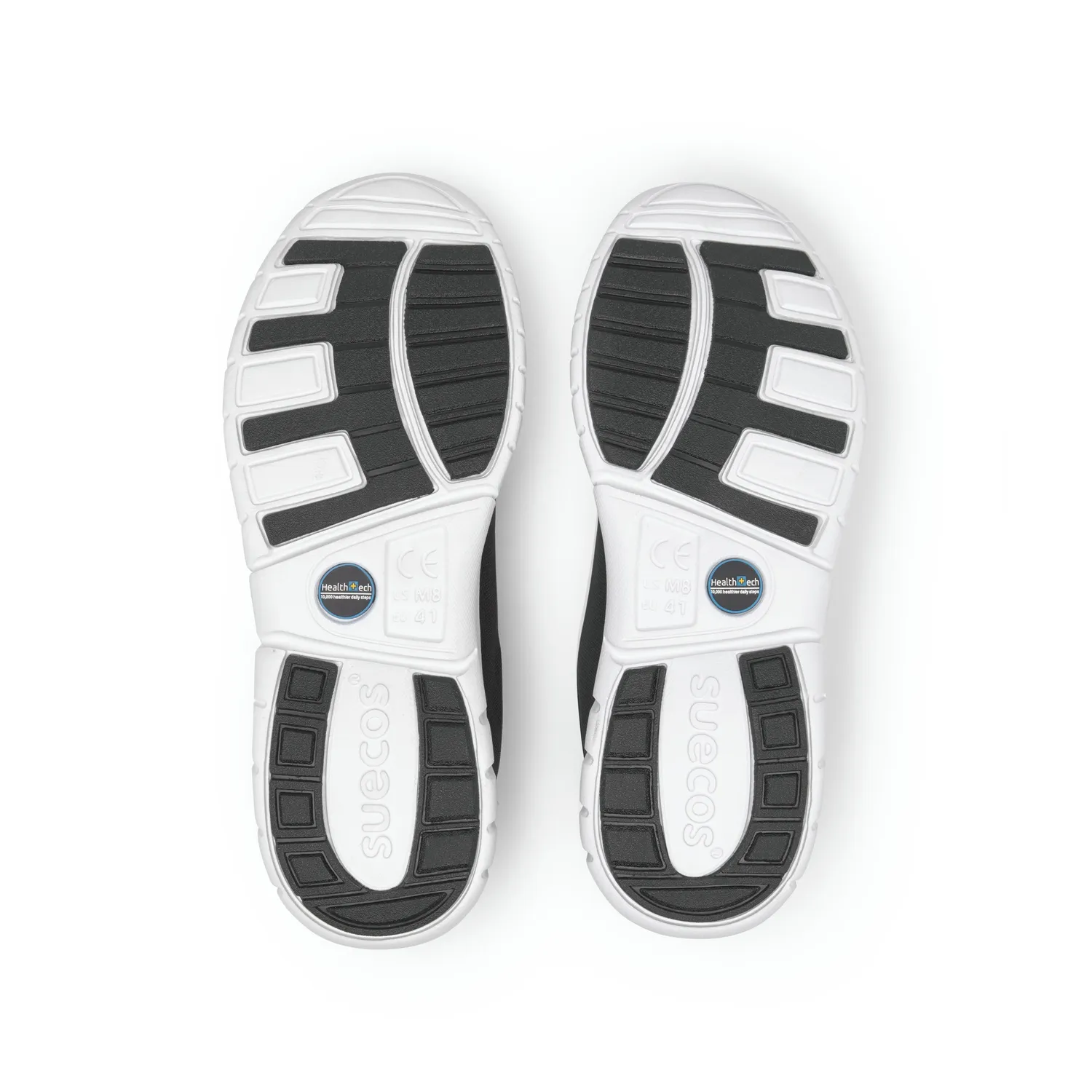 Suecos Alma Classic scarpe nero bianco antiscivolo