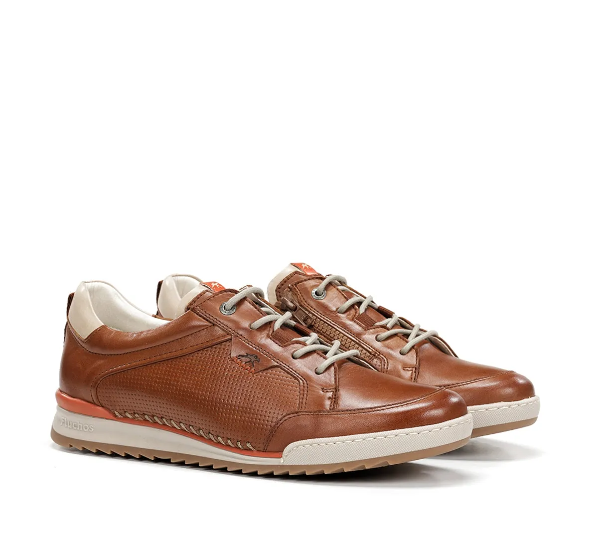 Fluchos Elder F2179 Sneakers Uomo Marroni Suola Grip