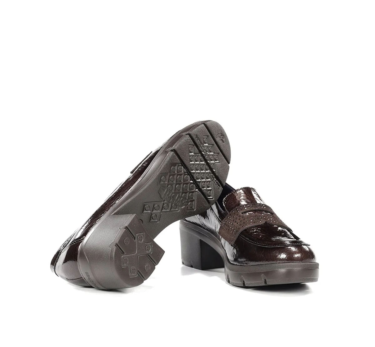 Fluchos Fugaz F2517 mocassino marrone donna