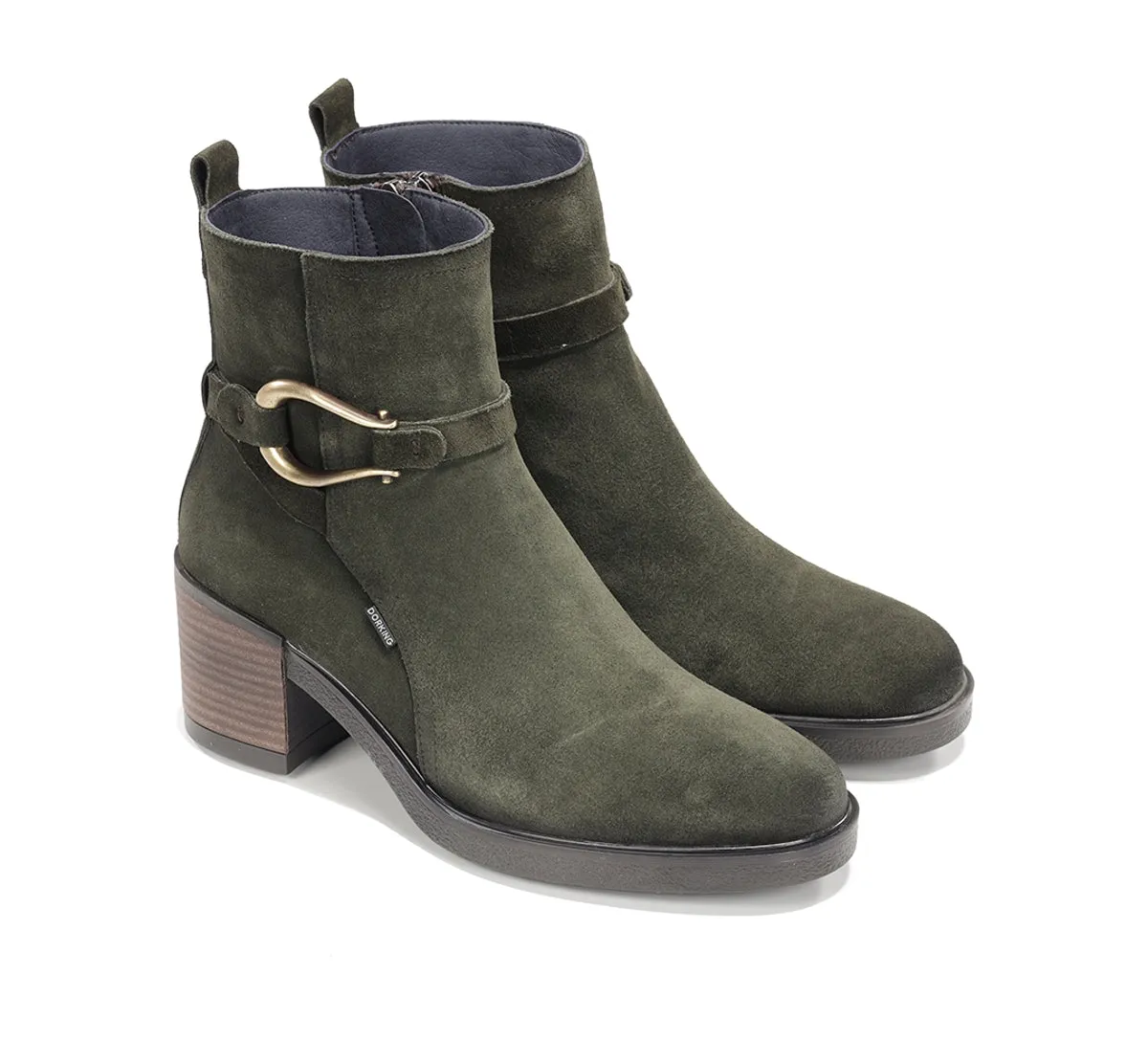 Fluchos Aroma D9754 stivaletto donna verde suola leggera