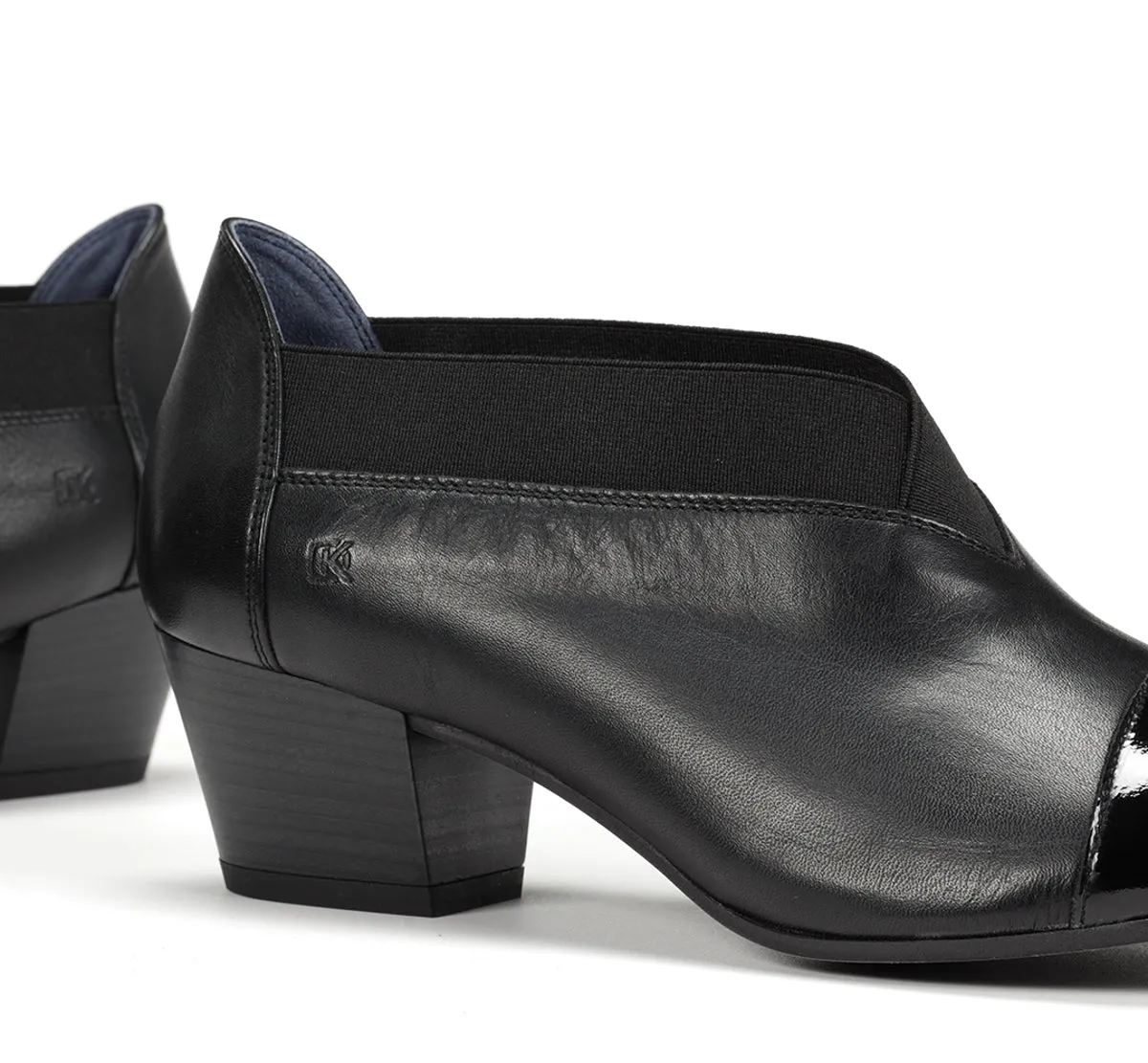 Fluchos Dora D8880 scarpe donna nere tacco comodo