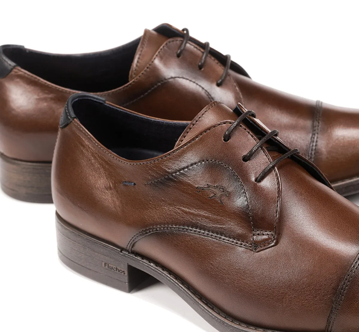 Fluchos Luke F1055 scarpa uomo marrone elegante