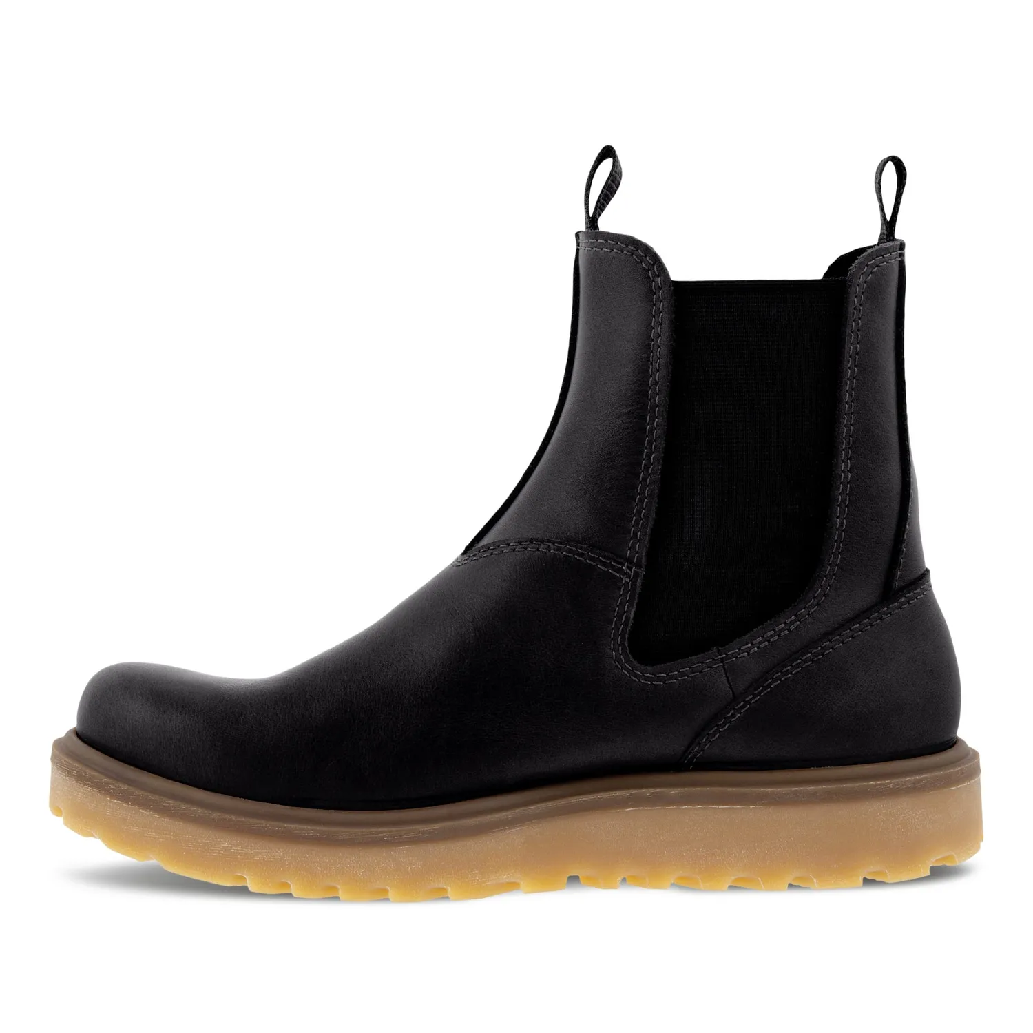 Ecco Staker stivali Chelsea donna neri pelle