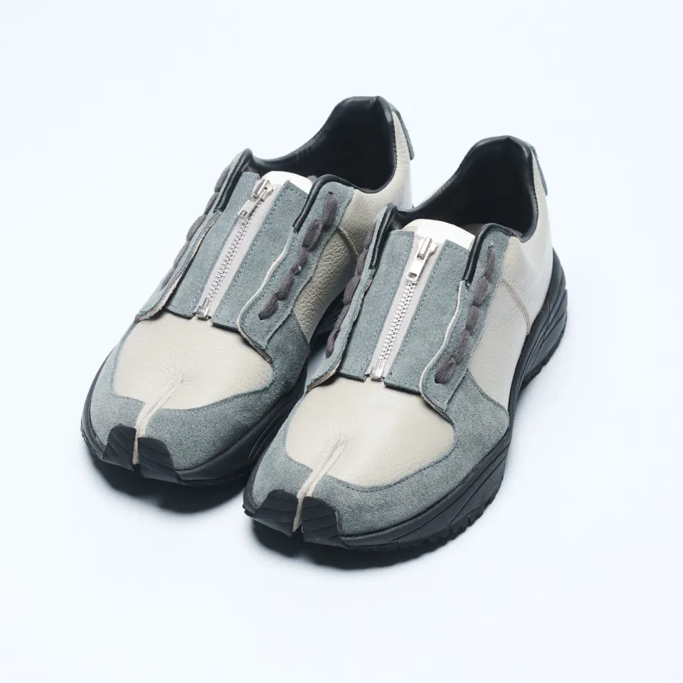 Tabito tabito51 Zip Tactical Trainer sneakers pelle grigio