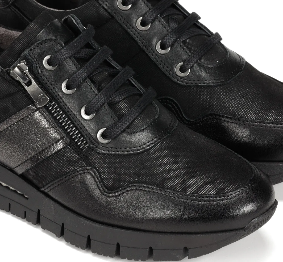 Fluchos Meryl F1624 sneakers nere ginnastica donna