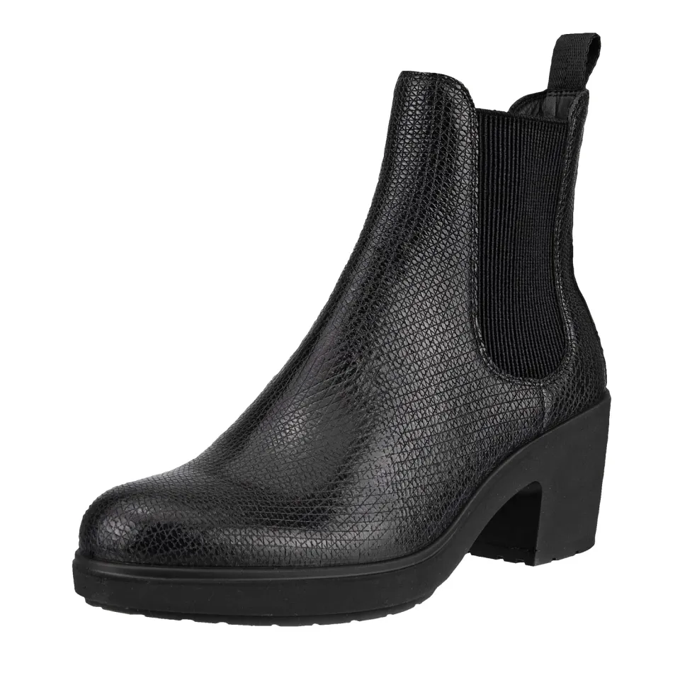 Ecco Metropole Zurich stivali chelsea donna nero 35 EU tacco 55