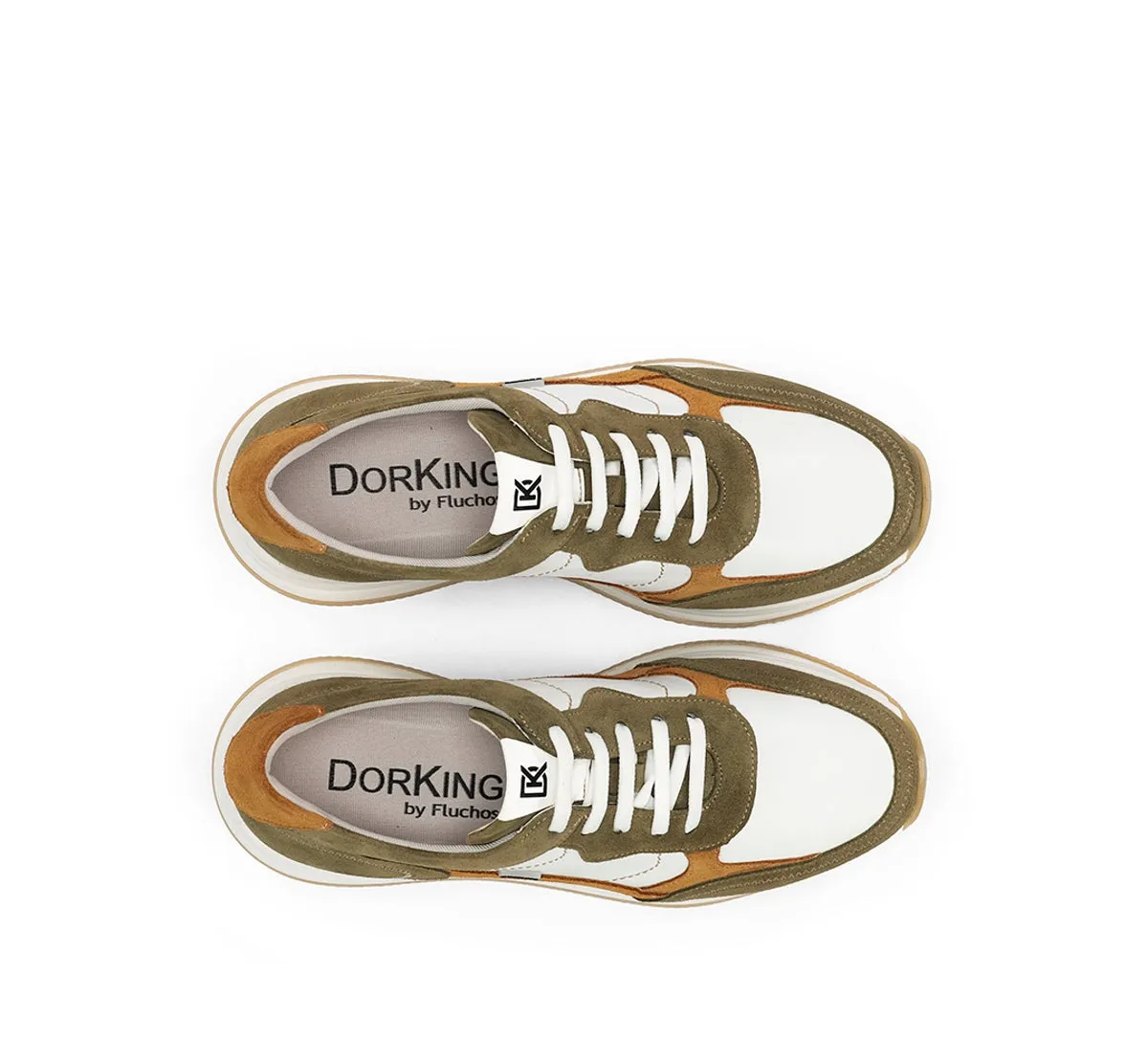 Dorking Draz D9436 Sneakers Donna Verdi con Zeppa