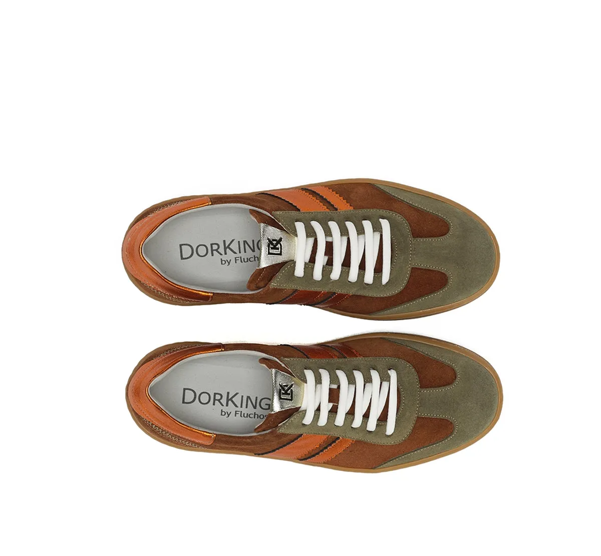 Fluchos Lynn D9644 sneakers donna verdi velcro