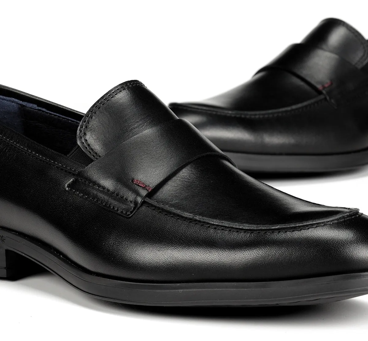 Fluchos Asgard F1890 mocassini uomo neri pelle