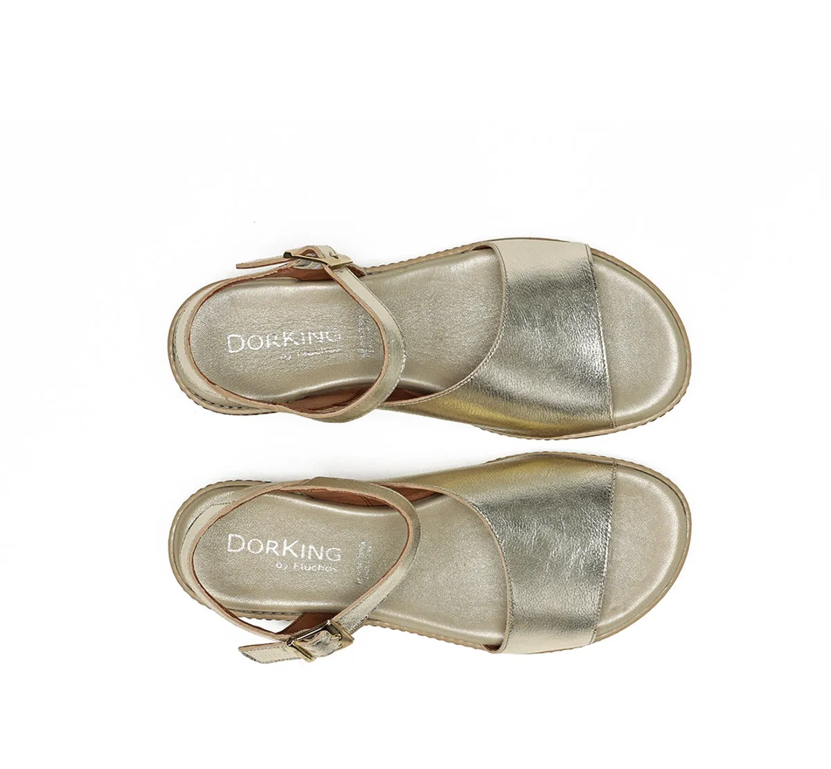 Dorking Espe D8771 sandali oro comfort