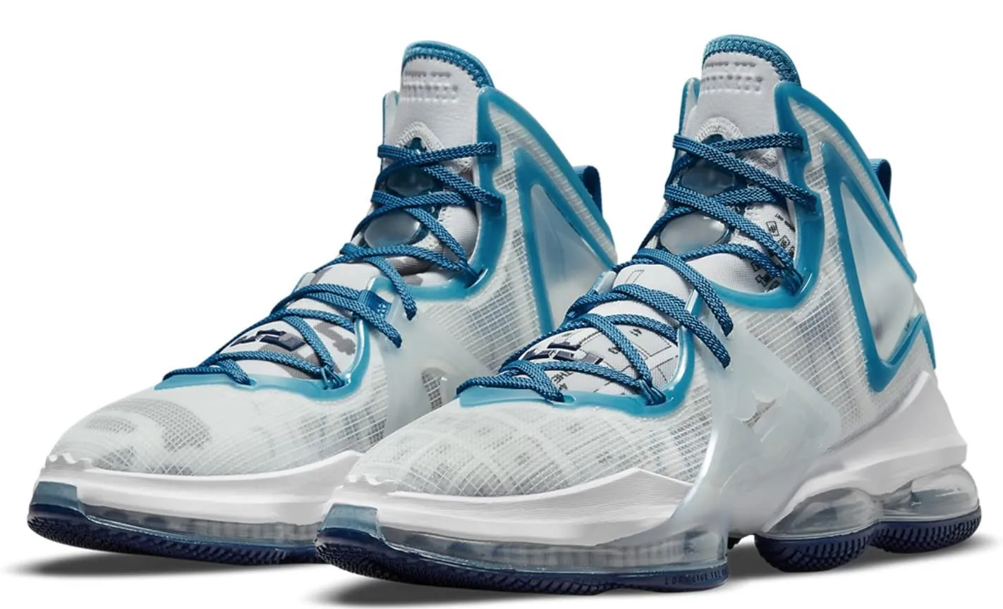 Nike LeBron XIX scarpe basket uomo alte cushion