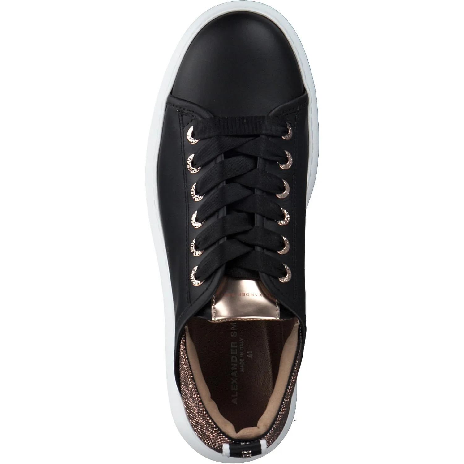 Alexander Smith Wembley sneakers donna bianco rame
