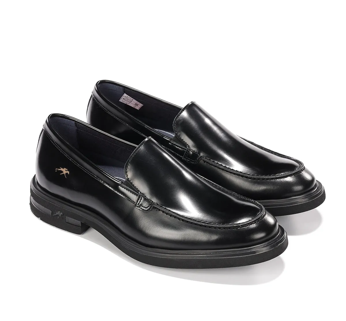 Fluchos Belgas F1223 mocassino nero pelle