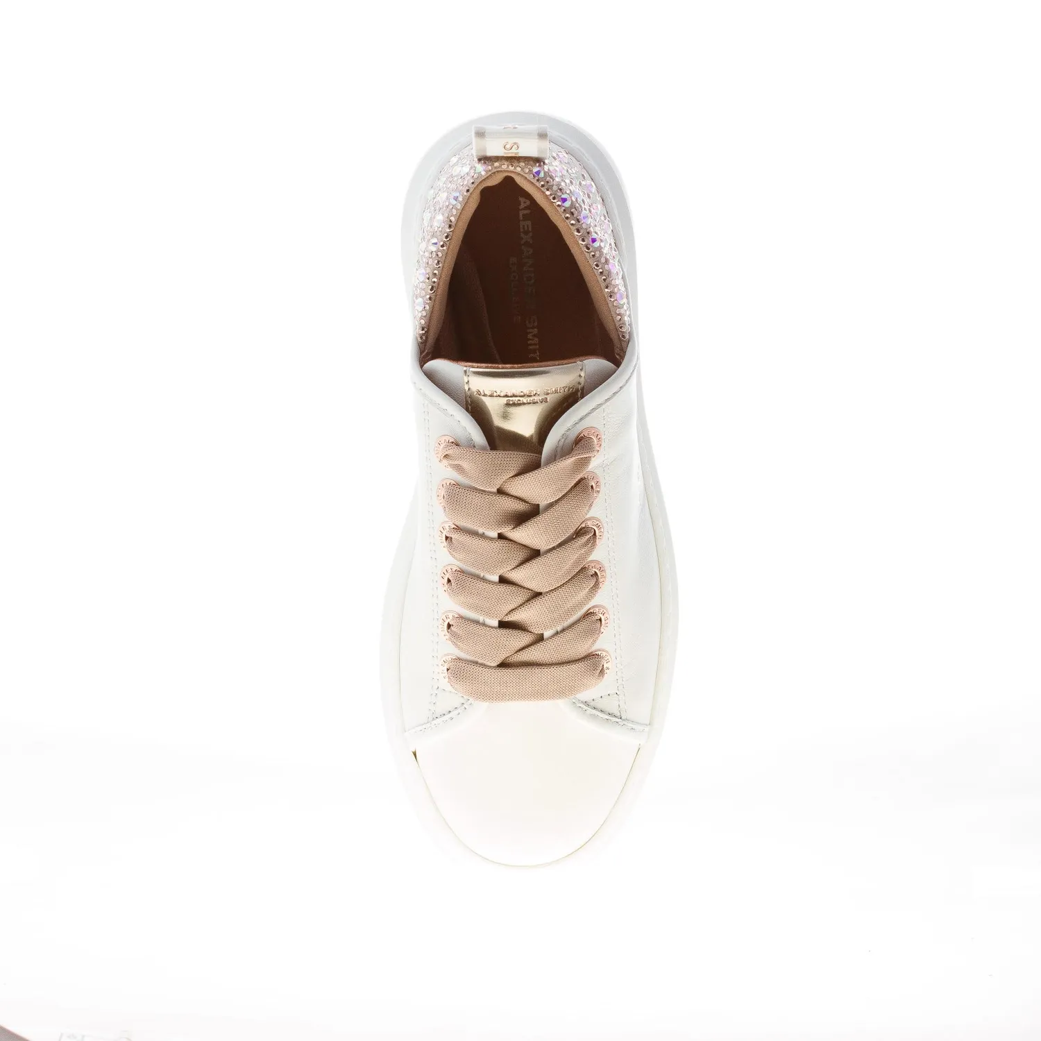 Alexander Smith Wembley ASBDWYW0506WIS sneakers donna 38 EU strass