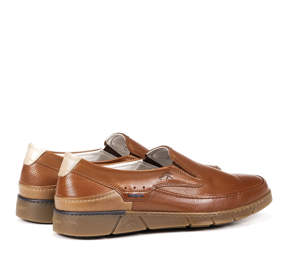 Fluchos Barry F1157 mocassini uomo marroni casual