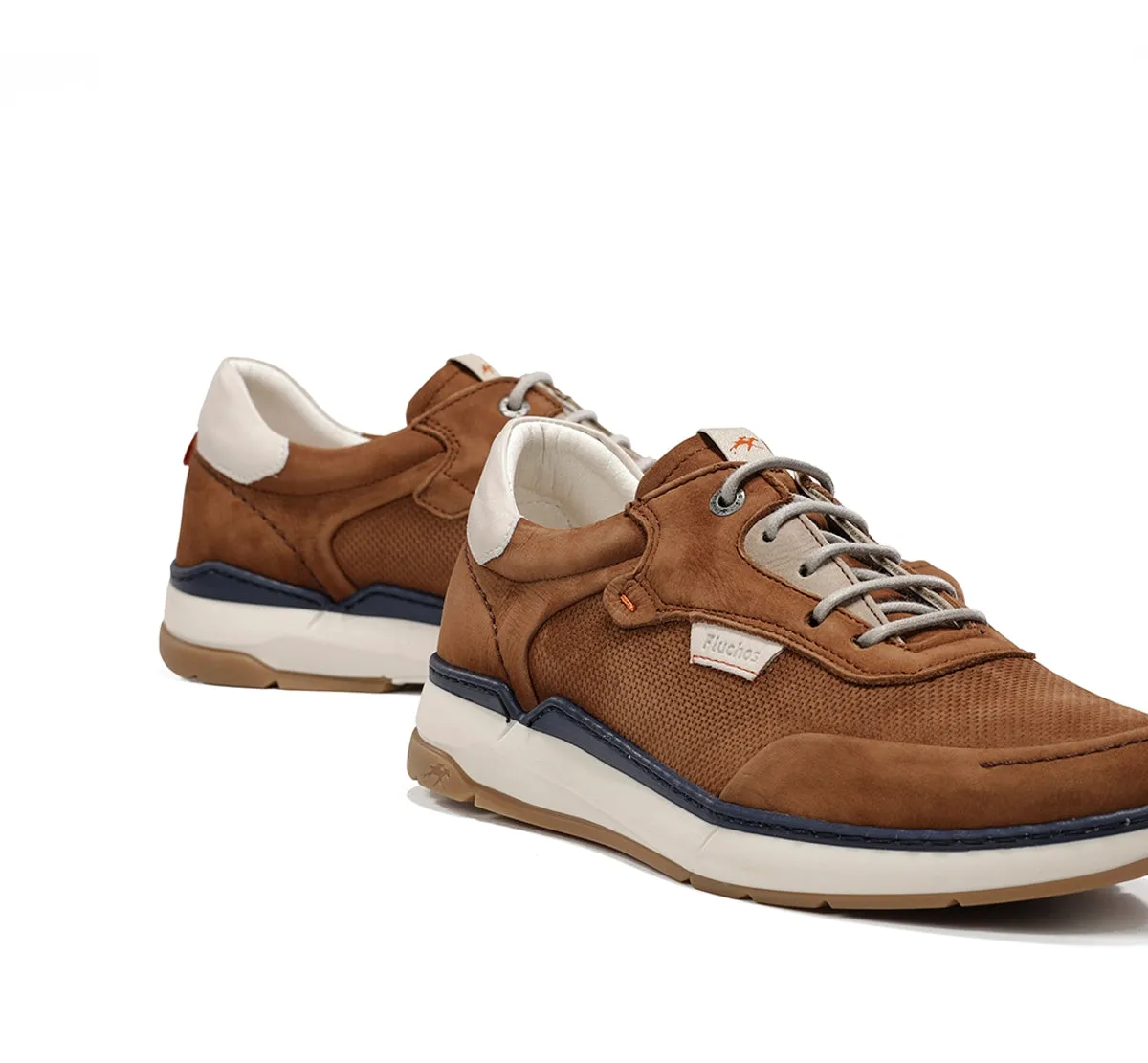 Fluchos Jeff F2210 Scarpe Uomo Marroni Slip On
