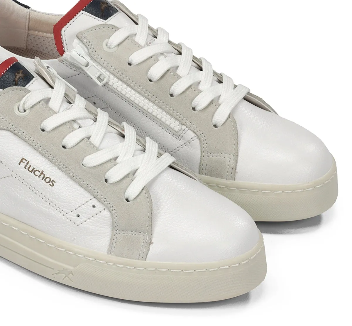 Fluchos Nemo F2216 sneakers bianche uomo suola alta