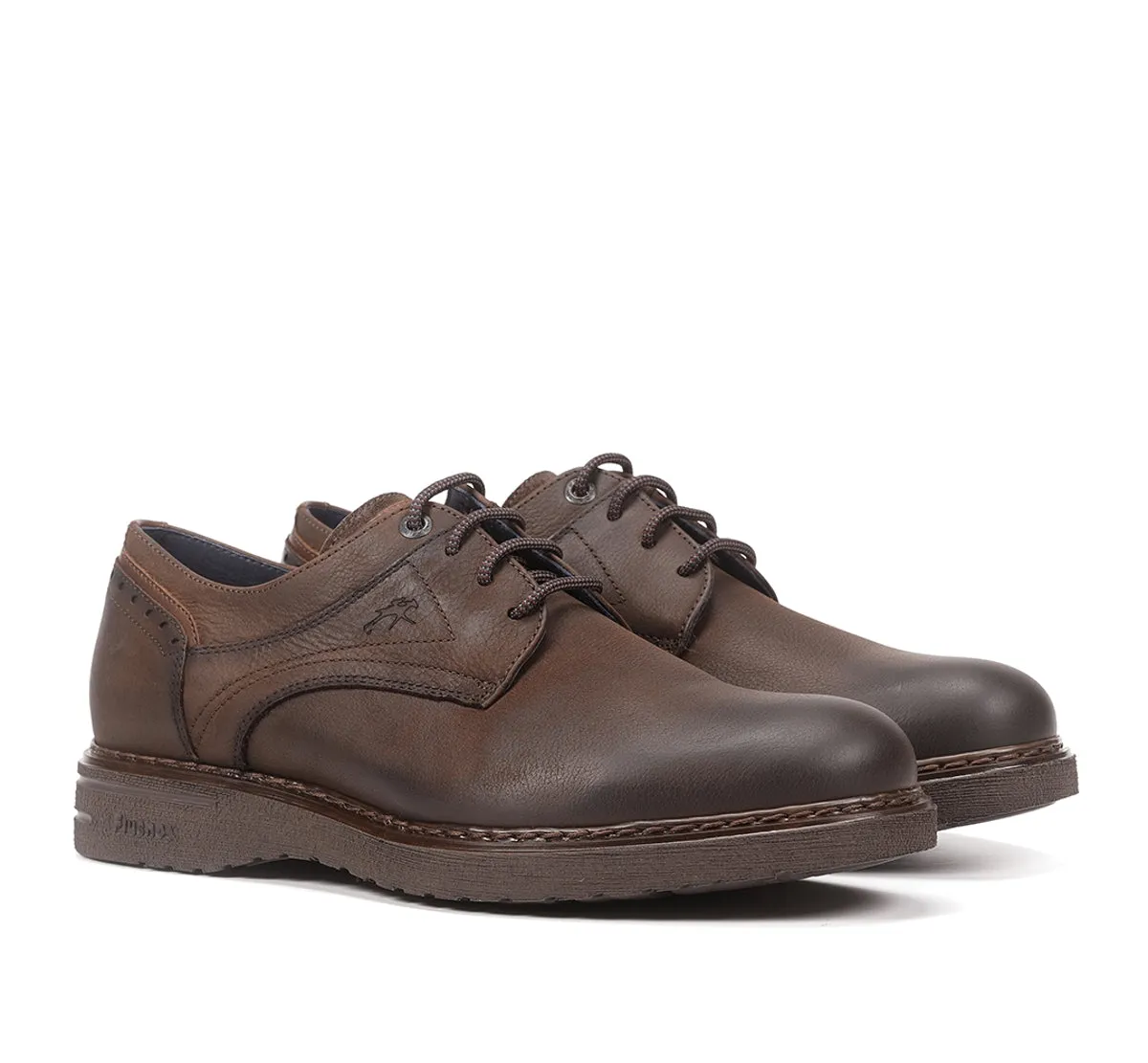 Fluchos Warrior F1240 scarpe uomo marroni cerate